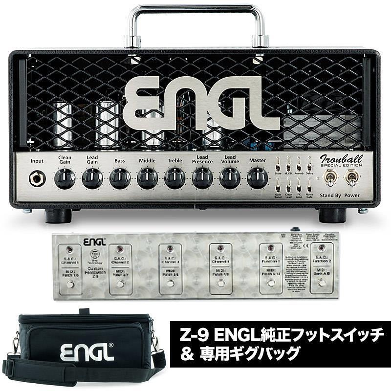 【サマーキャンペーン2026】Ironball Special Edition [E606SE] & Z-9 フットスイッチ & 専用ギグバッグ セット （アイアンボール エングル） ENGL (新品)｜イケベ楽器ショップ