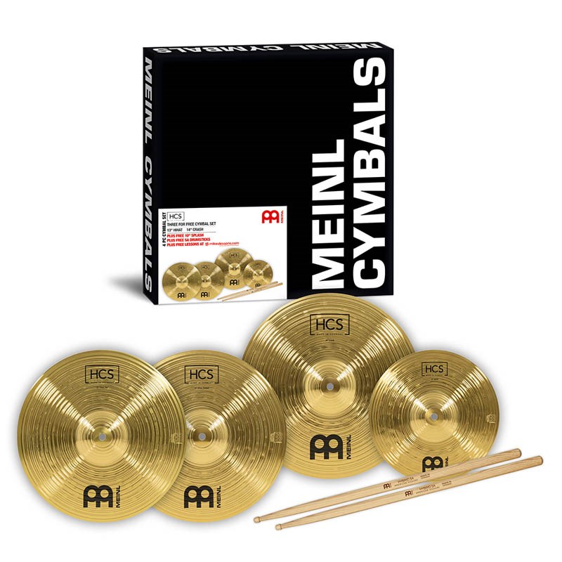 Meinl HCS シンバル MEINL HCS Practice Cymbal Set [P-HCS141620]｜ミュージック