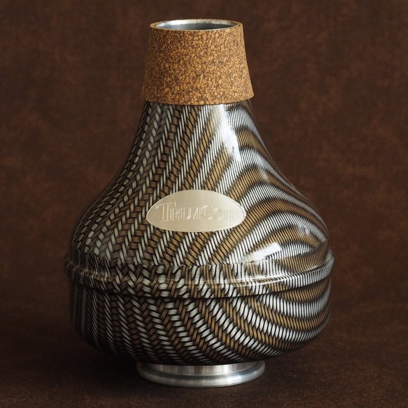 【春得セール・超目玉品】トランコア / 《Doc-Ouflage》 Zinger DCZ-015 (Copper Carbon Fiber Double Weave) ワウワウ トランペット用 ミュート TrumCor (新品)