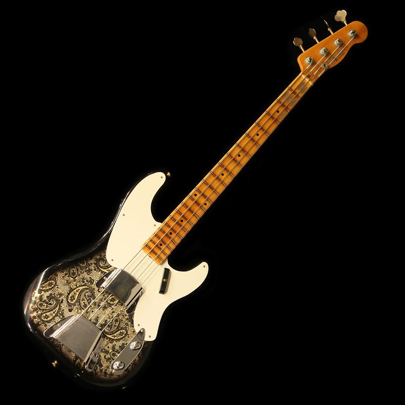 Limited Edition '54 Precision Bass Journeyman Relic (Black Paisley) Fender Custom Shop (新品)