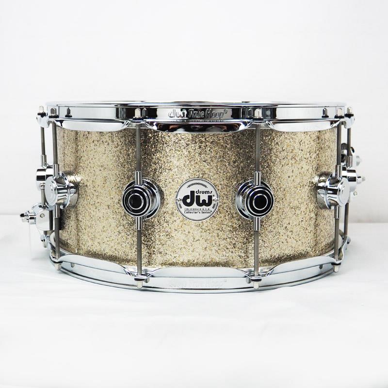 DRX16514SSC095 [Collector's Pure Maple Snare Drum VLT Shell 14&times;6.5 / Nickel Sparkle Glass Finish Ply] dw (新品)｜イケベ楽器ショップ