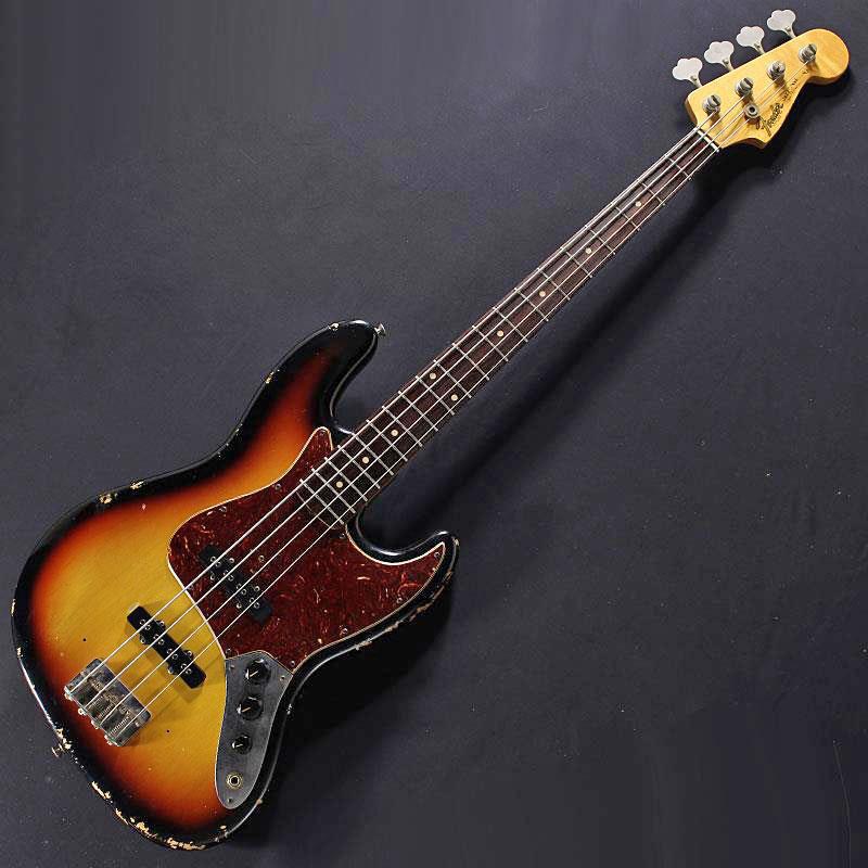 USED 中古 1964 Jazz Bass Relic (3 Color Sunburst/Rosewood Fingerboard) '08 Fender Custom Shop (ユーズド やや使用感あり)｜イケベ楽器ショップ