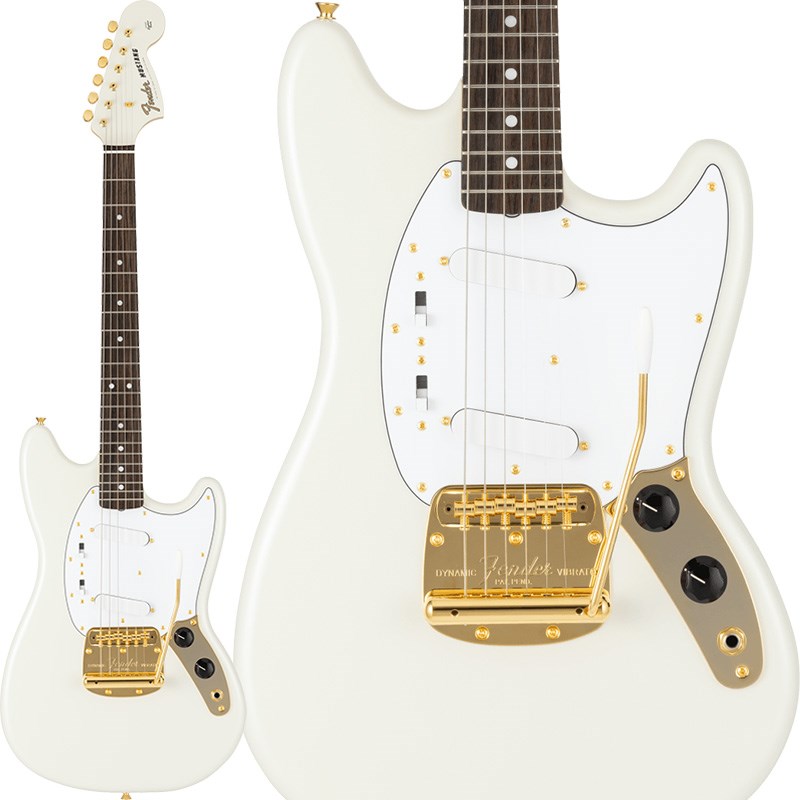 Traditional 2025 Collection 60s Mustang (White Pearl/Rosewood) Fender Made in Japan (新品)