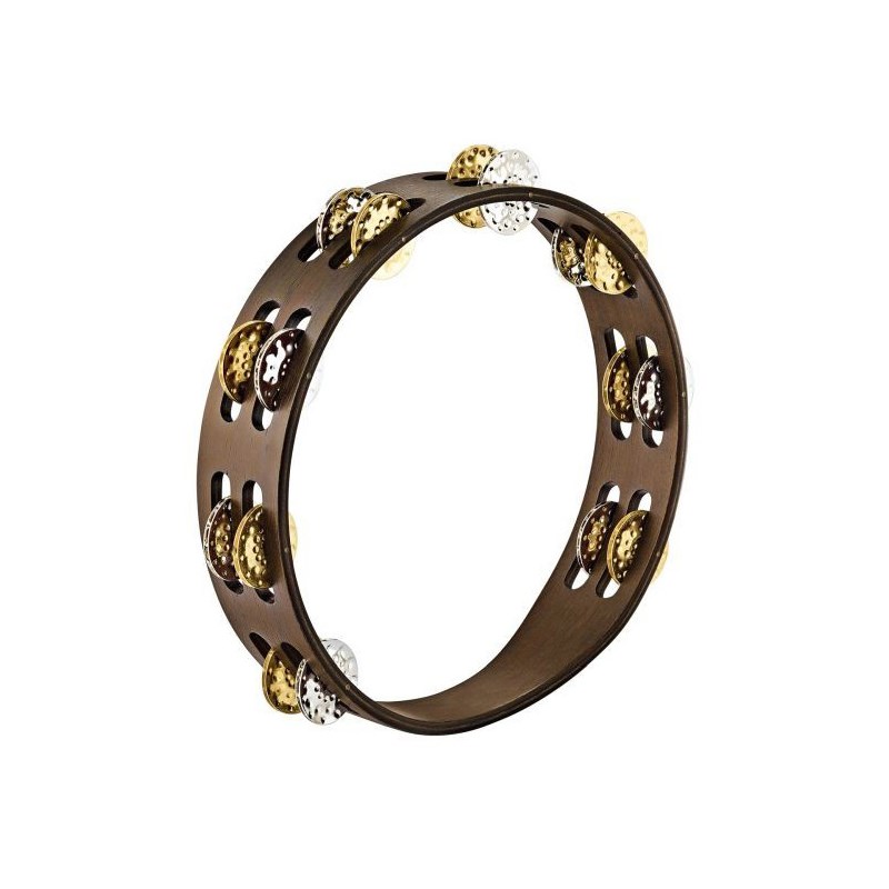 TA2VM-WB [Vintage Wood Tambourine， Dual-Alloy Jingles / 2 row] MEINL (新品)｜イケベ楽器ショップ