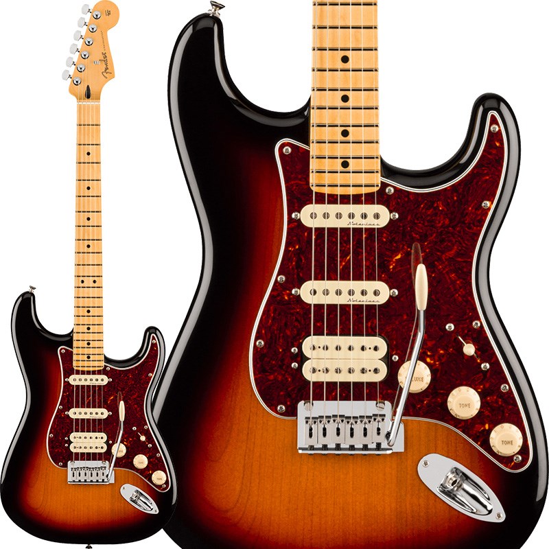 Player II Modified Stratocaster HSS (3-Color Sunburst/Maple) Fender MEX (新品)