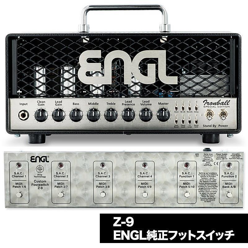 【サマーキャンペーン2026】IRONBALL SPECIAL EDITION & Z-9 フットスイッチ セット（アイアンボール エングル） ENGL (新品)｜イケベ楽器ショップ