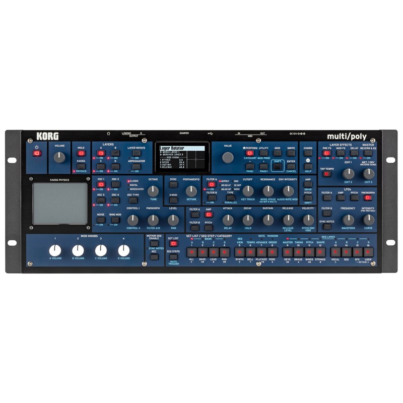 翌日配達 【春得セール】multi/poly module (マルチポリ・モジュール) コルグ (MULTI/POLY-M) KORG (新品)