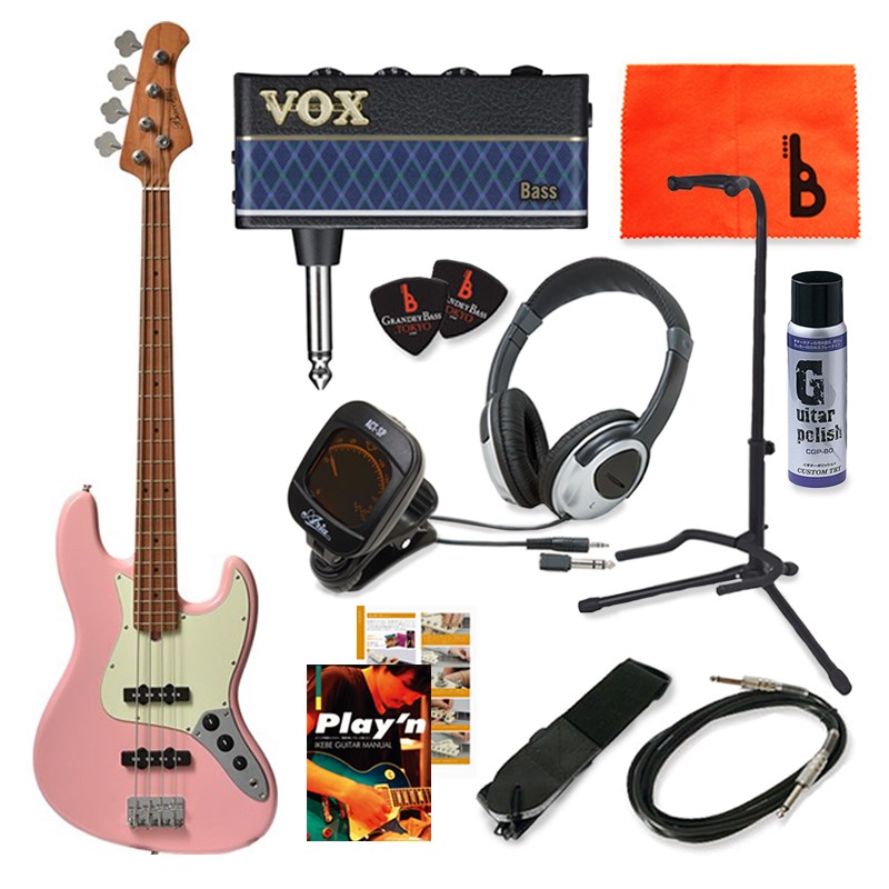 Bacchus BPB-1DX RSM/M ホワイト エレキベース 楽天市場】BPB-1DX RSM/M (WH)【ベース初心者入門セット】 Bacchus