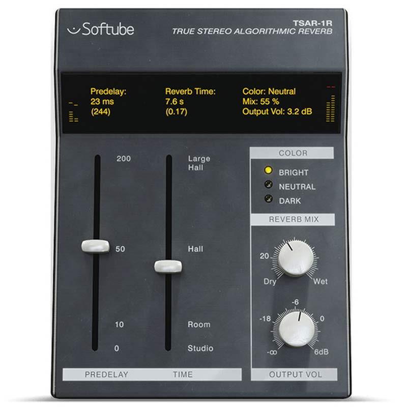 TSAR-1R Reverb(ソフチューブ)(プラグインソフト)(オンライン納品) Softube (新品)