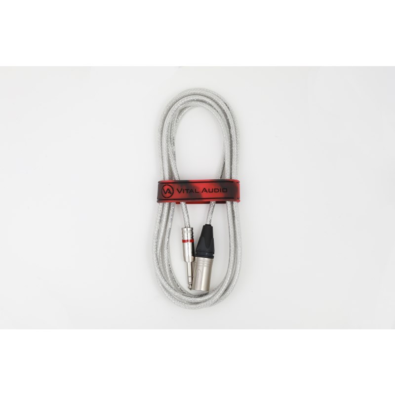 VAB-N 0.5m 3MX / 3P(VBN-0.5M3P)(XLRオス-TRSフォーン)(バイタルオーディオ) VitalAudio (新品)