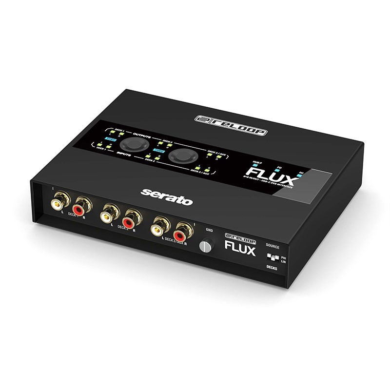 翌日配達 FLUX 【無償版Serato DJ Pro対応オーディオインターフェース】(リループ) reloop (新品)