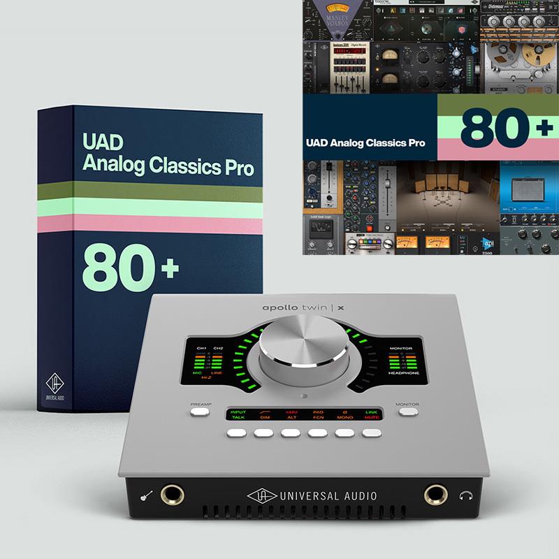 Apollo Twin X QUAD Gen2 Studio+ Edition(Thunderboltオーディオインターフェイス)(ユニバーサルオーディオ) Universal Audio (新品)