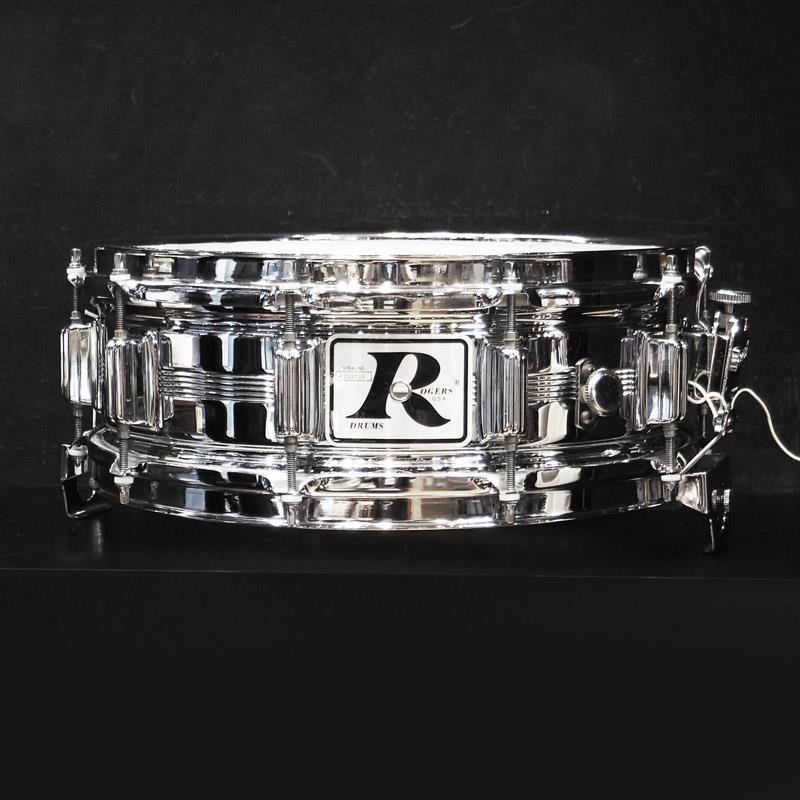 VINTAGE 70s Dyna-sonic Snare Drum C.O.B 14&times;5 Rogers (ヴィンテージ 美品)｜イケベ楽器ショップ