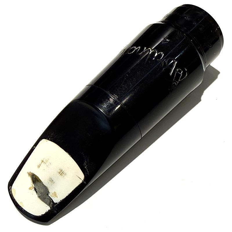 USED 中古 アルトサックス用マウスピース Ebolin Streamline #4 S/N 14xx8 Brilhart (ヴィンテージ 使用感あり)