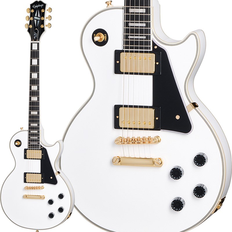 Les Paul Custom (Alpine White) 【Gibson SUMMER FAIR】 Epiphone (新品)｜イケベ楽器ショップ