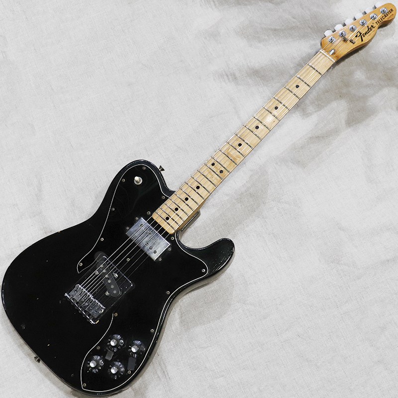 VINTAGE Telecaster Custom '75 Ash Body Black/M Fender USA (ヴィンテージ やや使用感あり)