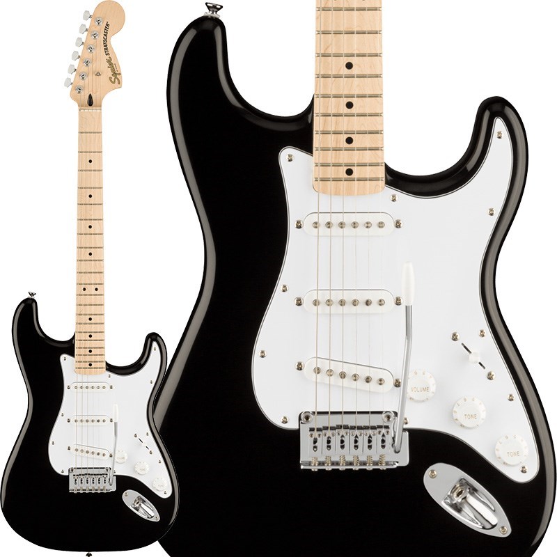 Affinity Series Stratocaster (Black/Maple) Squier by Fender (新品)