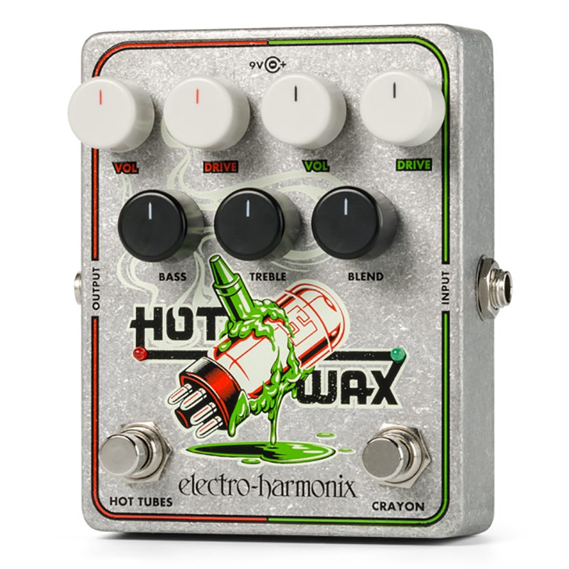 Hot Wax デュアル・オーバードライブ エレハモ Electro Harmonix (新品)｜イケベ楽器ショップ