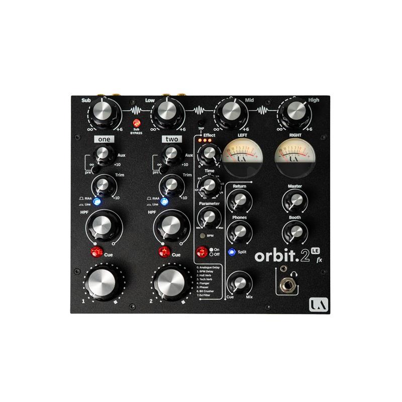 orbit.2 LE fx 【予約商品 / 5月下旬入荷予定】【エフェクト内蔵・2ch・ロータリー・アナログDJミキサー】(ユニオンオーディオ) Union Audio (新品)
