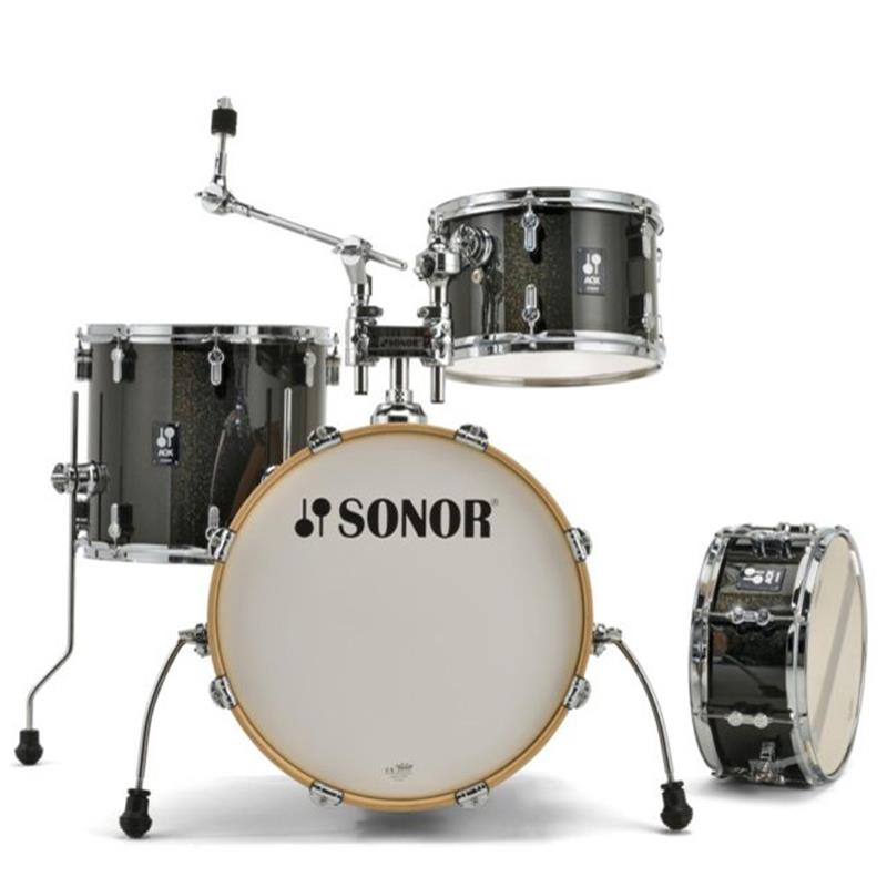 SN-AQXJAZZ #BMS [AQX Series Drum Set ''JAZZ'' - Black Midnight Sparkle] SONOR (新品)｜イケベ楽器ショップ 65,340円