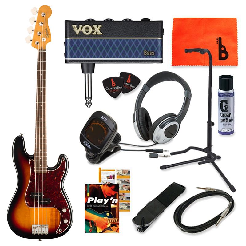 Classic Vibe '60s Precision Bass Laurel Fingerboard (3-Color Sunburst) 【ベース初心者入門セット】 【値上げ前旧価格品】 Squier by Fender (新品)