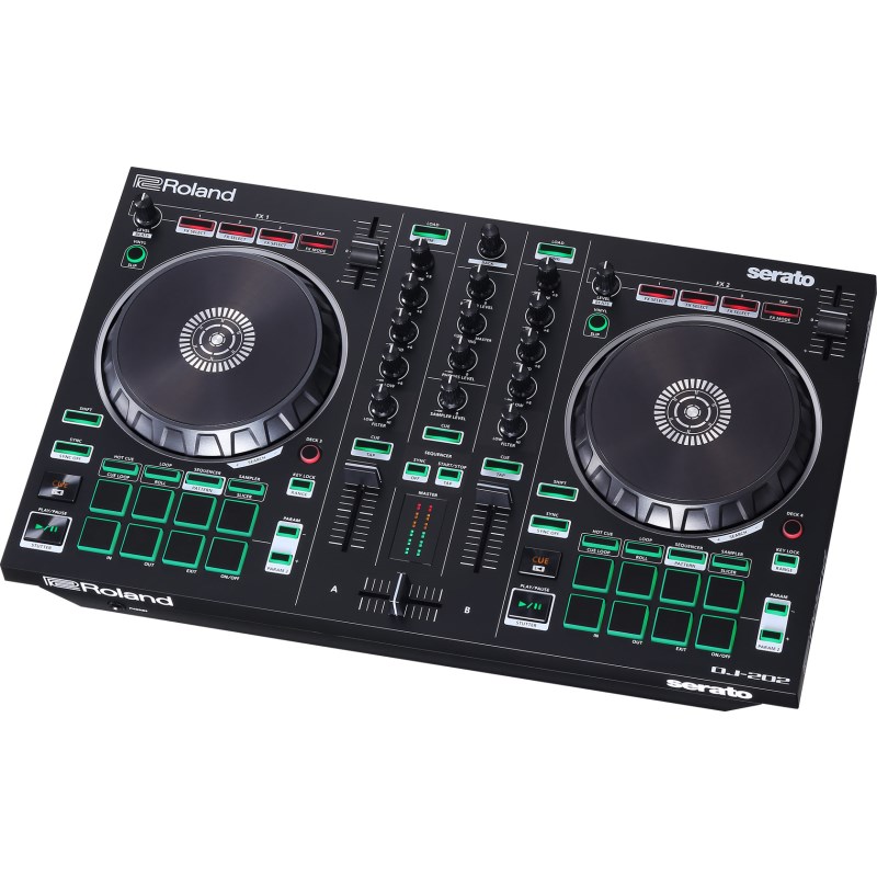 翌日配達 【大決算セール】DJ-202 【Serato DJ Lite 対応 DJコントローラー】(ローランド) Roland (新品)|イケベ楽器ショップ