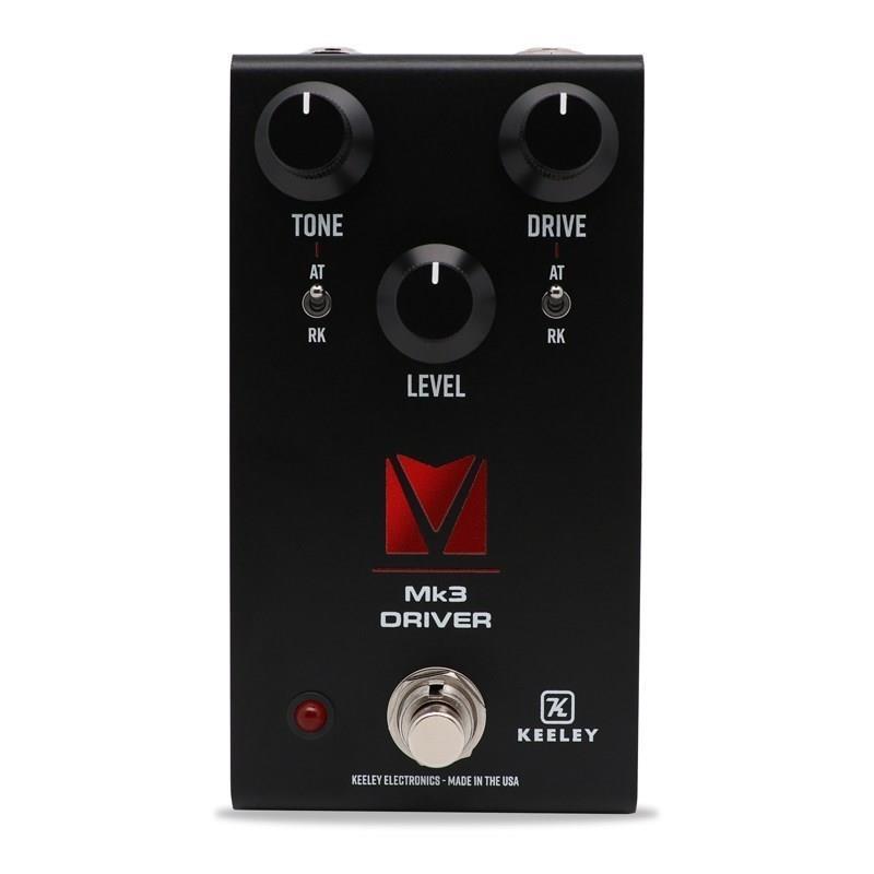 【 夏のTシャツキャンペーン】Mk3 Driver - Andy Timmons Full Range Overdrive（キーリー）オーバードライブ　アンディ・ティモンズ keeley (新品)｜イケベ楽器ショップ