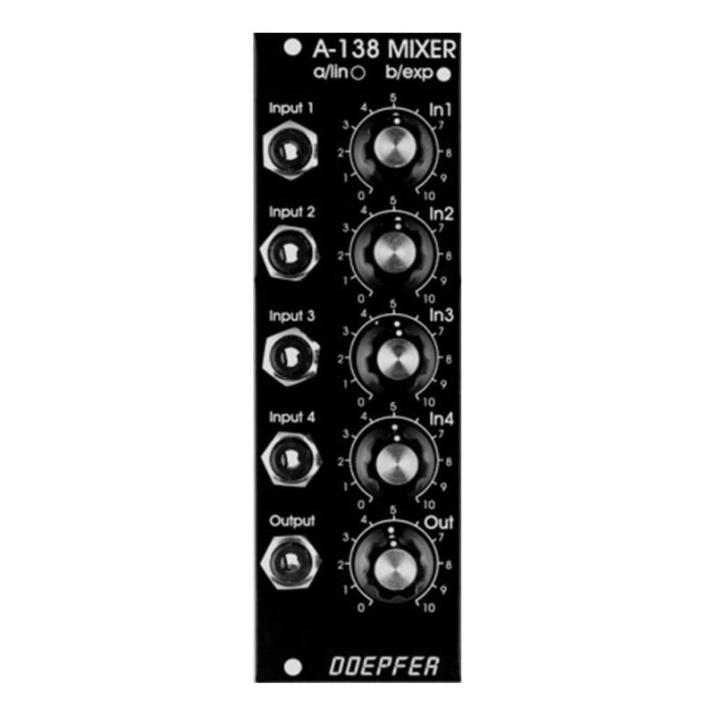 (メーカー直送品)A-138bV Exponential Mixer DOEPFER (新品)｜イケベ楽器ショップ