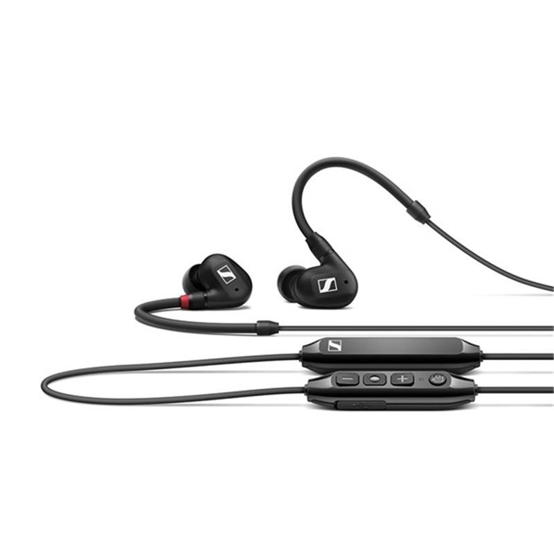 【夏の賞与金大売り出し】【箱チョイ傷逃げ口】IE 100 PRO WIRELESS BLACK(Bluetooth・ワイヤレスイヤフォン)(有線イヤ電話機繋ぎ合わせる用・引っ切りない有線テレビ1.3ｍ嘱する)(黒いこと)(ゼンハイザー) SENNHEISER (アウ...