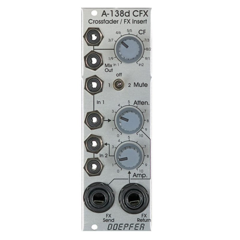 (メーカー直送品)A-138d Crossfader / FX Insert DOEPFER (新品)｜イケベ楽器ショップ 12,276円