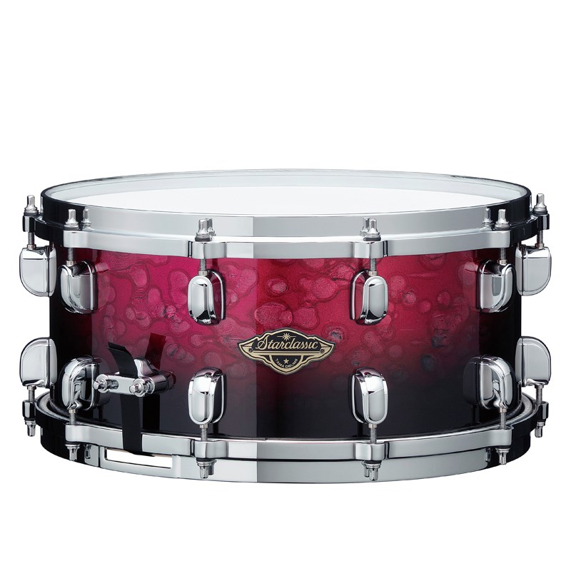 WBSS65-MDR [Starclassic Walnut/Birch Snare Drum 14''×6.5'' - Molten Dark Raspberry Fade] TAMA (新品)