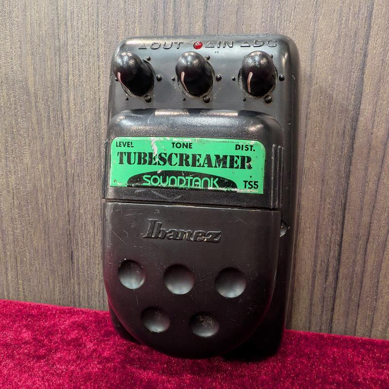 VINTAGE TS-5 Tube Screamer mid90's Modified by Analogman Ibanez (ヴィンテージ やや使用感あり)|イケベ楽器ショップ