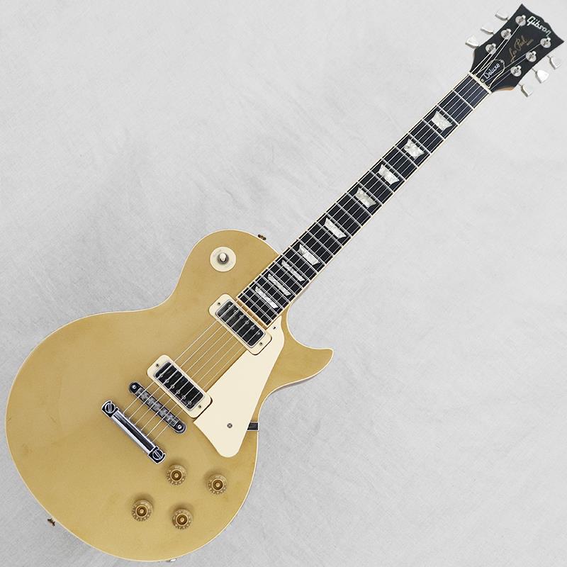 VINTAGE Les Paul Deluxe '81 Ebony Fingerboard Goldtop Gibson (ヴィンテージ やや使用感あり) 448,800円