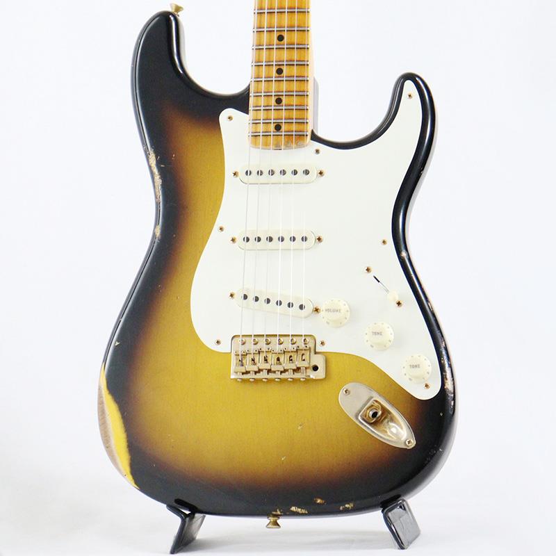 2023 Spring Event Limited Edition 1957 Stratocaster Relic (Faded/Aged 2-Color Sunburst w/ Gold Hardware) [SN.CZ570778] 【キズあり特価】 Fender Custom Shop (アウトレット 並品)