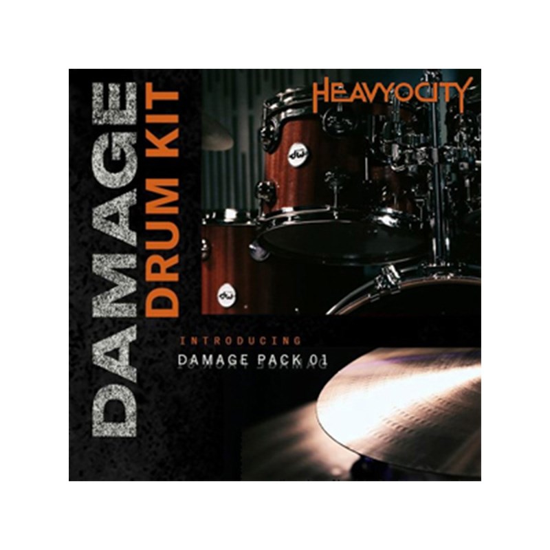 DAMAGE DRUM KIT(代引不可)(オンライン納品) HEAVYOCITY (新品)|イケベ楽器ショップ