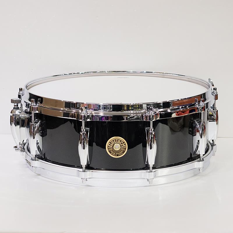 GRNT0514S1CL-017 [USA Custom 14''&times;5'' Snare Drum - Solid Black] GRETSCH (新品)｜イケベ楽器ショップ