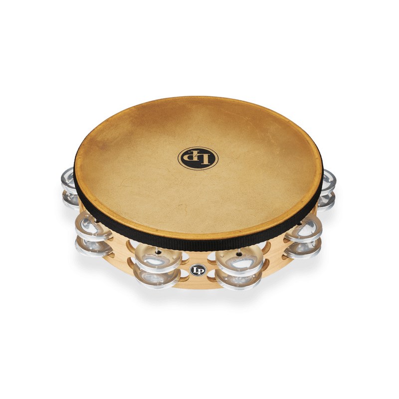 LP384-AL [Pro Double Row Headed Tambourine 10 - Aluminum]【お取り寄せ品】 LP (新品)