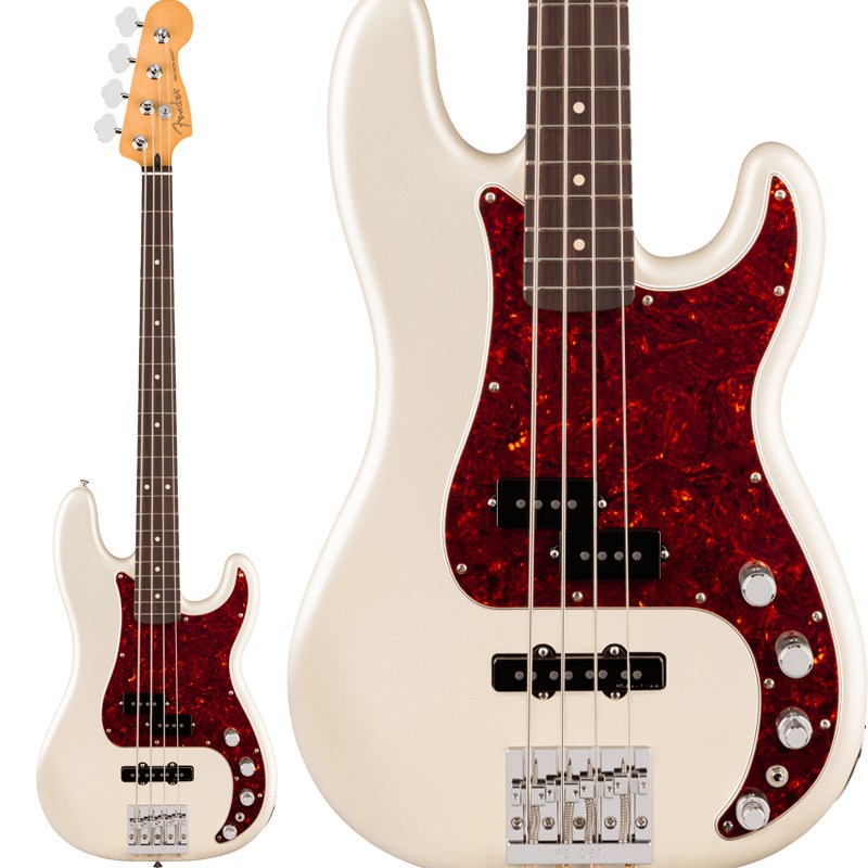 翌日配達 Player II Modified Active Precision Bass (Olympic Pearl) 【春得セール】 Fender MEX (新品)
