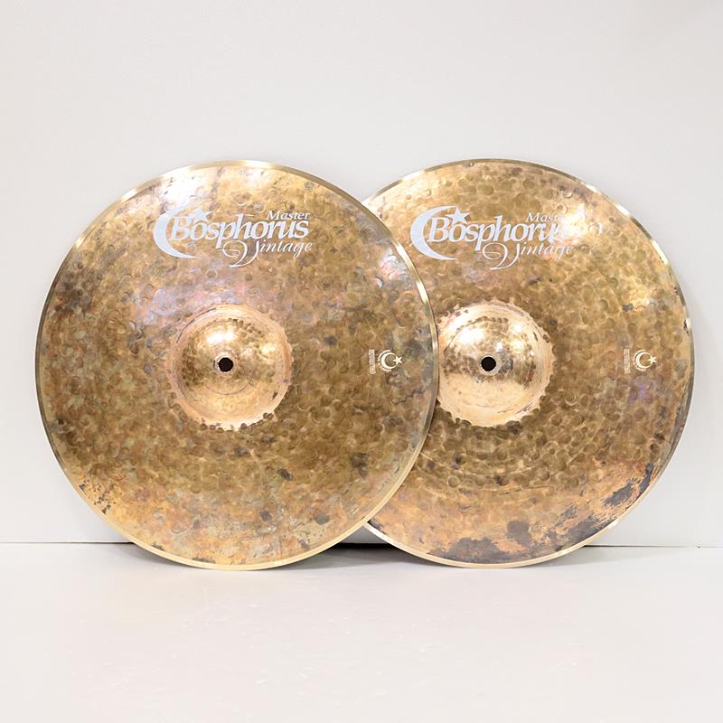Master Vintage Hihats 14'' Pair [890g/1095g]【裏面：New Orleans Finish】【スタッフ選定品】 Bosphorus (新品)