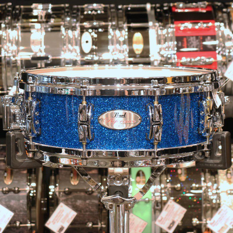 39177円 素晴らしい価格 39177円 人気の春夏 Pearl RF1450S C #832 Reference Snare Drum 14×5 - Sapphire Blue Sparkle