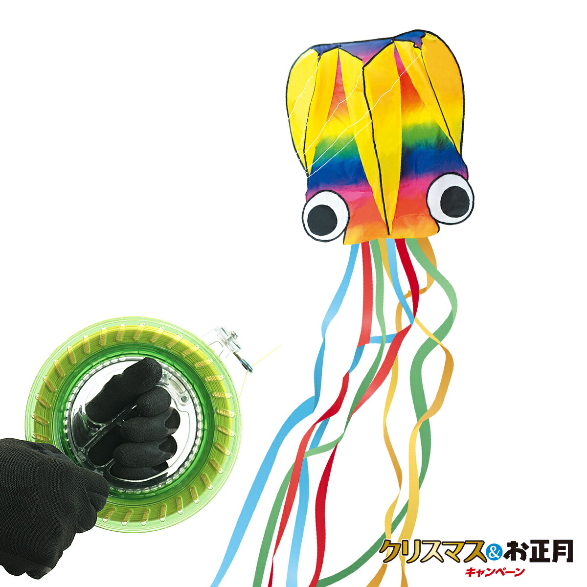 楽天市場】【セット品】虹色タコちゃん＆リールワインダーセット