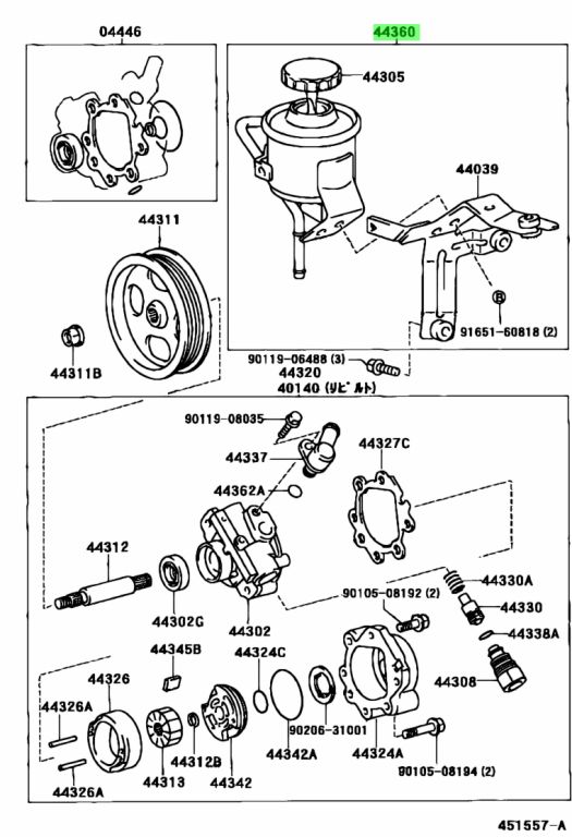 楽天市場】トヨタ 純正 TOYOTA アルテッツァ SXE10 98/10-01/05 パワステ オイルタンク ベーンポンプ リザーバーAssy :  池田ショップ楽天市場店