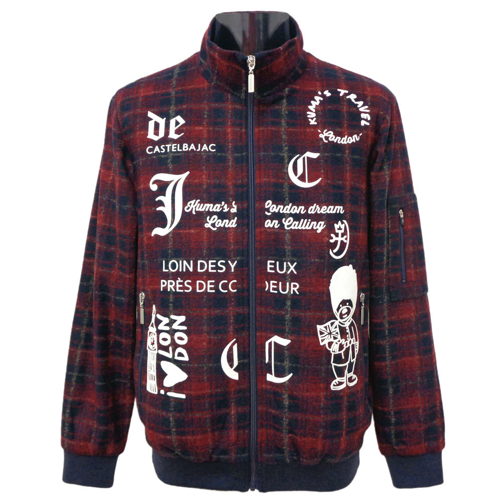新品【2023SS】カステルバジャック ブルゾン CASTELBAJAC ・カステルバジャック L(48) 30%OFF 中綿