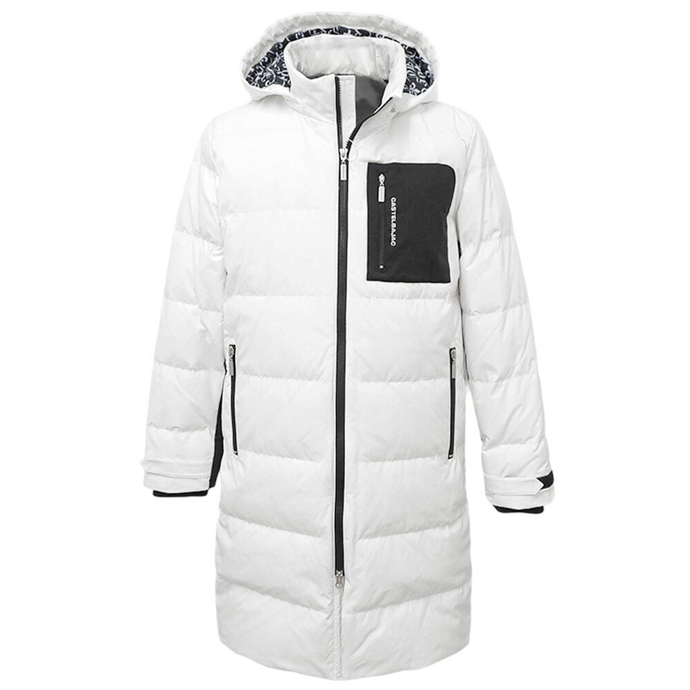 ３０％OFF 2025秋冬新作 カステルバジャック ボンネット付き添い人 ロングダウンコート(白) (M)(L)(LL)JK*02721545011601【25/11/4】【モノグラム】【取りはずし】【防寒】【VICTORIA DOWN】【CASTELBAJAC/メンズ/服/取りまわし店/ゴルフ】【運動競技】【楽ギフ_荷造り】