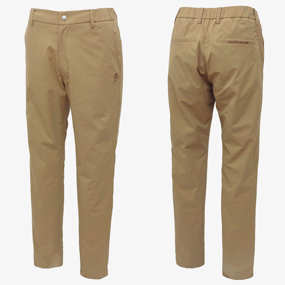 ３０％OFF 秋冬 カステルバジャック 蓄熱ストレッチ素材 イージーパンツ (ベージュ) (M)(LL)PA*02721444010615【25/12/22】【あたたか】【赤外線吸収蓄熱】【中綿】【CASTELBAJAC/メンズ/服/取扱店/ゴルフ】【スポーツ】【楽ギフ_包装】｜池田洋品店