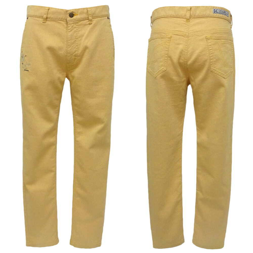 ５０％OFF 春夏 シナコバ 二重織りオックス ストレッチテーパードパンツ (手がかりロ) (W84)(W88)(W92)(W96)PA*0123115010520【24/2/6】【否タック】【綿織物ズボン下】【伸縮】【SINACOVA】シナコバ 販売店【裾上がり無料】【差し上げ物荷拵え無料】