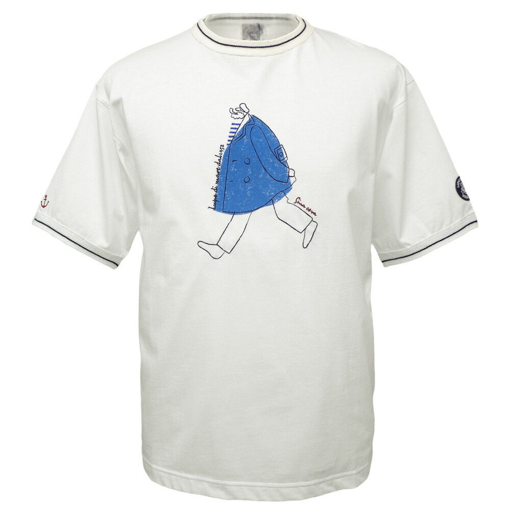 ３０％OFF 春夏 シナコバ 7G編み立て 旗がしらpt半袖丸首Ｔシャツ (白) (M)(L)(LL)TS*0124120590110【25/2/1】【綿織物】【天竺】【SINA COVA】【相応う】【ゴルフ】【運動競技】【sinacova】 シナコバショップ【差し上げ物荷造り無料】