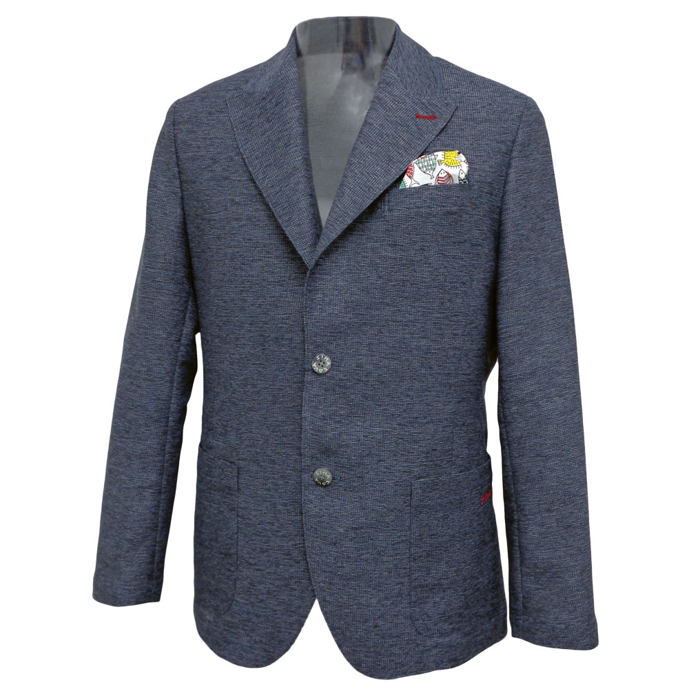 ３０％OFF 2025春夏 シナコバ カラミ織り 2つ釦 テーラードジャケット (紺) (M)(L)(LL) JK*0125133010290【26/1/8】【一重】【通気性】【速乾】【隠し旗がしら】【SINACOVA】【sinacova】 シナコバ 販売店【ゴルフ】【運動競技】【楽ギフ_荷拵え】