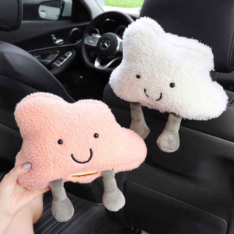楽天市場 ティッシュケース 雲 ぬいぐるみ ティッシュカバー 車用 可愛い ティッシュポーチ 車載 ティッシュホルダー ティッシュボックス 車内 収納 ヘッドレス アームレスト 室内 インテリア 車用 車用 収納ポケット カーアクセサリー 内装 Ikeike0チェスト
