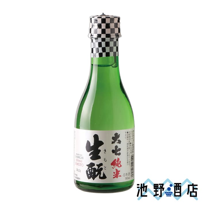 136円 【レビューで送料無料】 日本酒 純米酒 大七 生もと純米 180ml 大七酒造 福島県